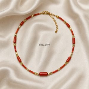 1929: Bead Necklace By Dilju